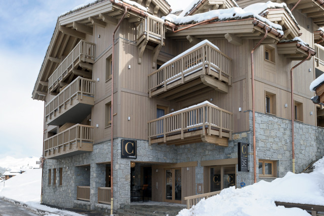 Residence le C nice apartments in courchvel close to the center and ski slopes OSC