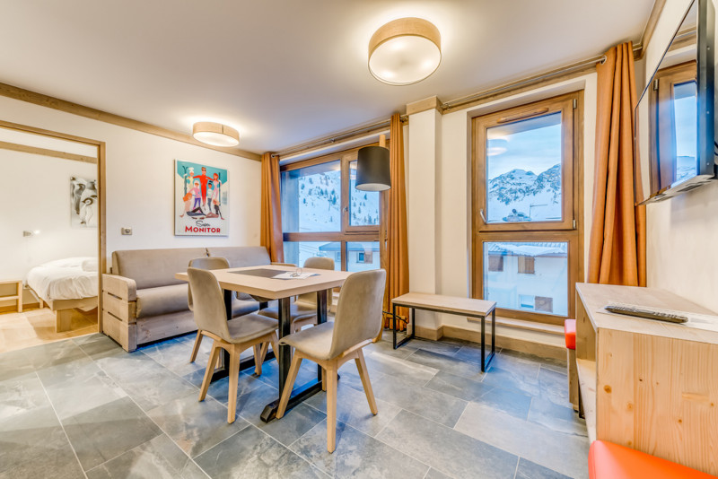 Résidence cap neige centre Tignes le lac location d'appartements Oxygene Ski Collection
