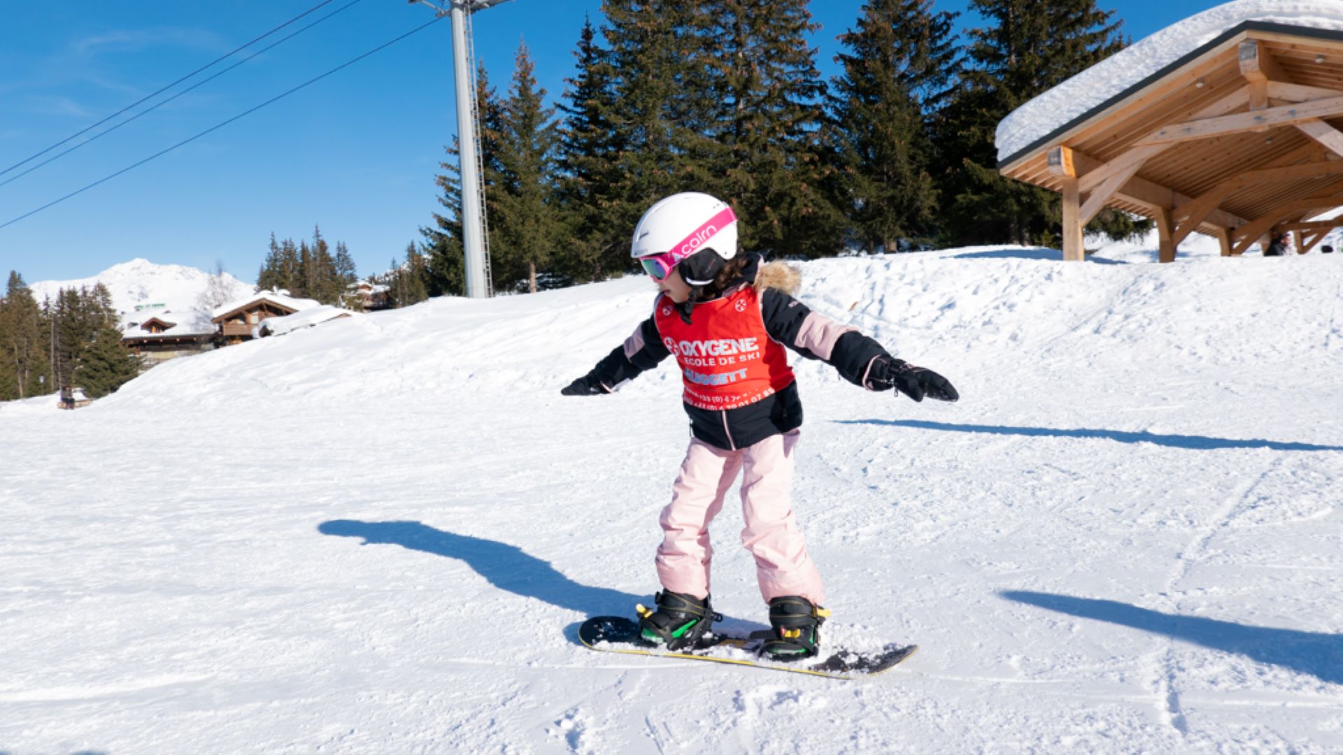 cours-snowboard-debutant-enfant-oxygene-ski-collection  - © oxygène ski