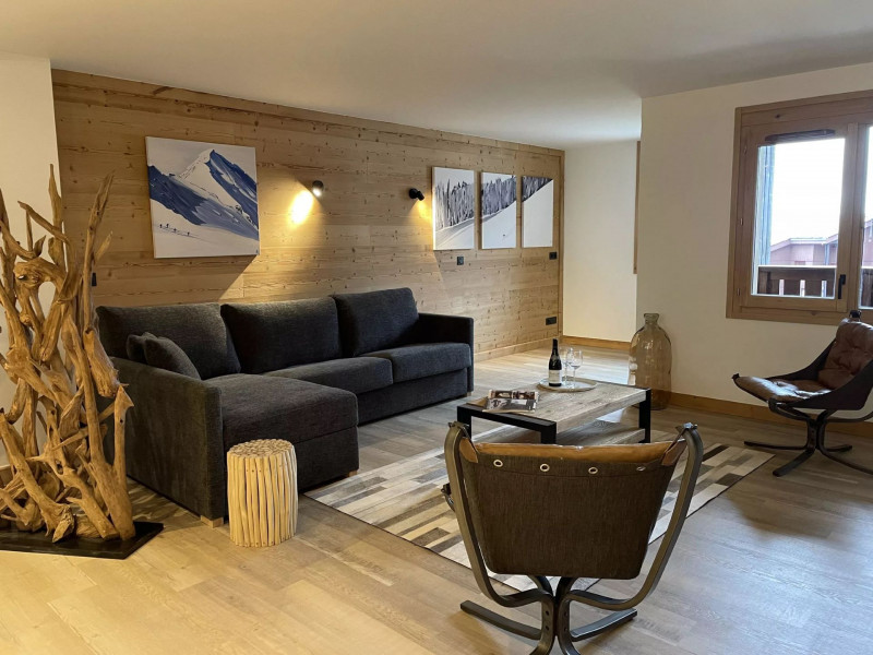 belle plagne 14 people apartment with sauna on the ski slopes OSC
