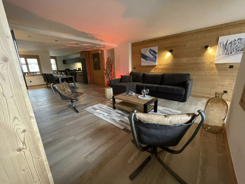 belle plagne 14 people apartment with sauna on the ski slopes OSC