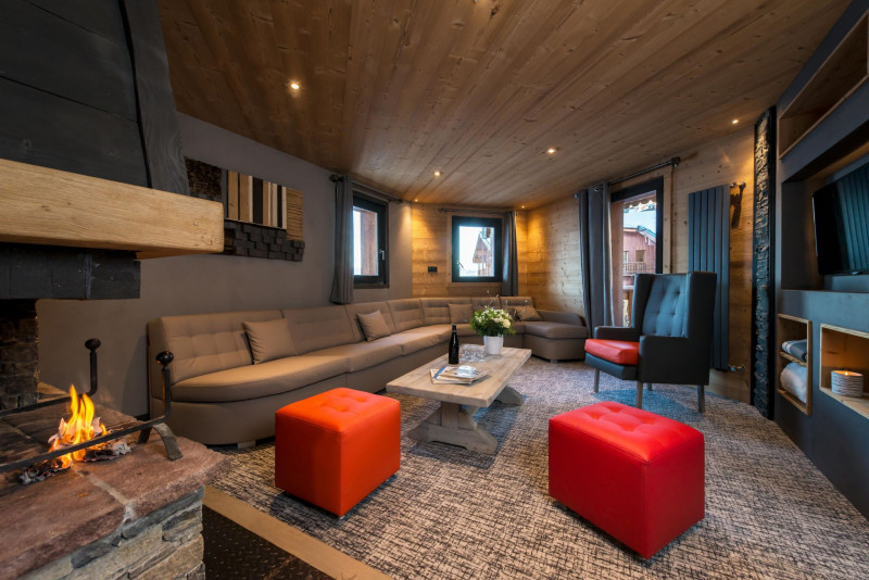 chalet-altitude-val thorens 12-14 people apartment to rent close to the ski slopes OSC
