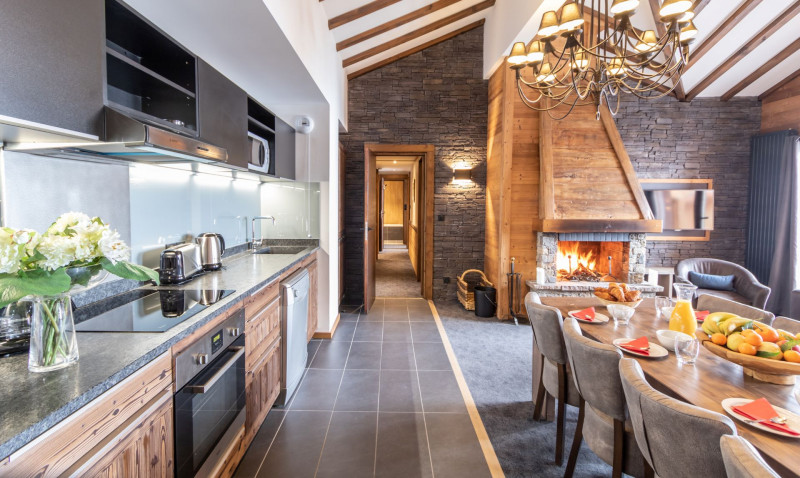 chalet-altitude-val thorens 8 people apartment to rent close to the ski slopes OSC