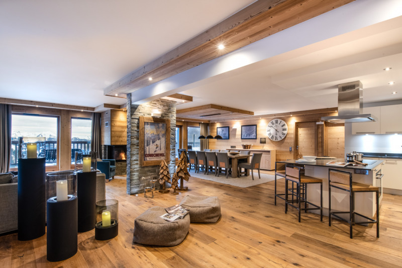 keystone-lodge-courchevel-morind-Close to the ski slopes and resort center OSC