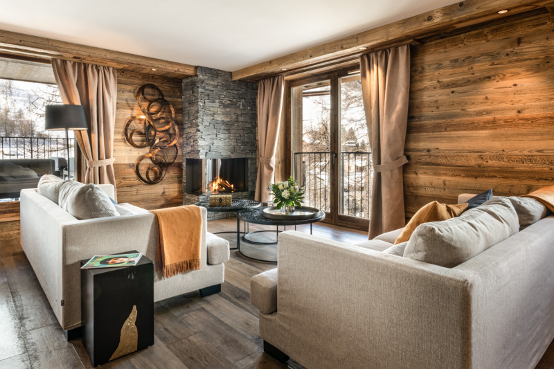 vail-lodge-val-disere 10 people apartment jacuzzi ski-in ski-out oxygene-ski-collection